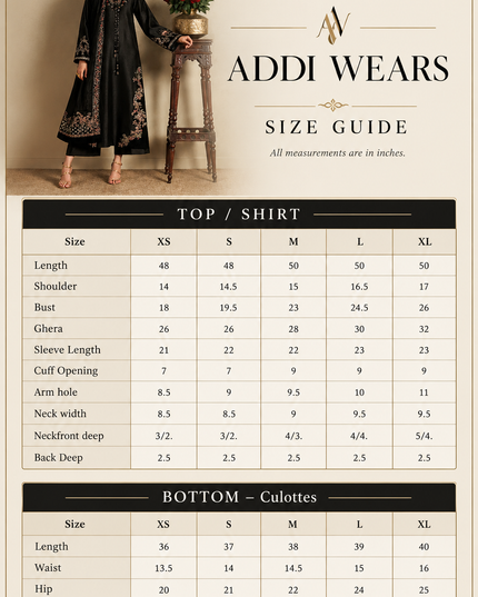 Black Embroidered Tussel Slub Silk 3-Piece Suit | Addi Wears